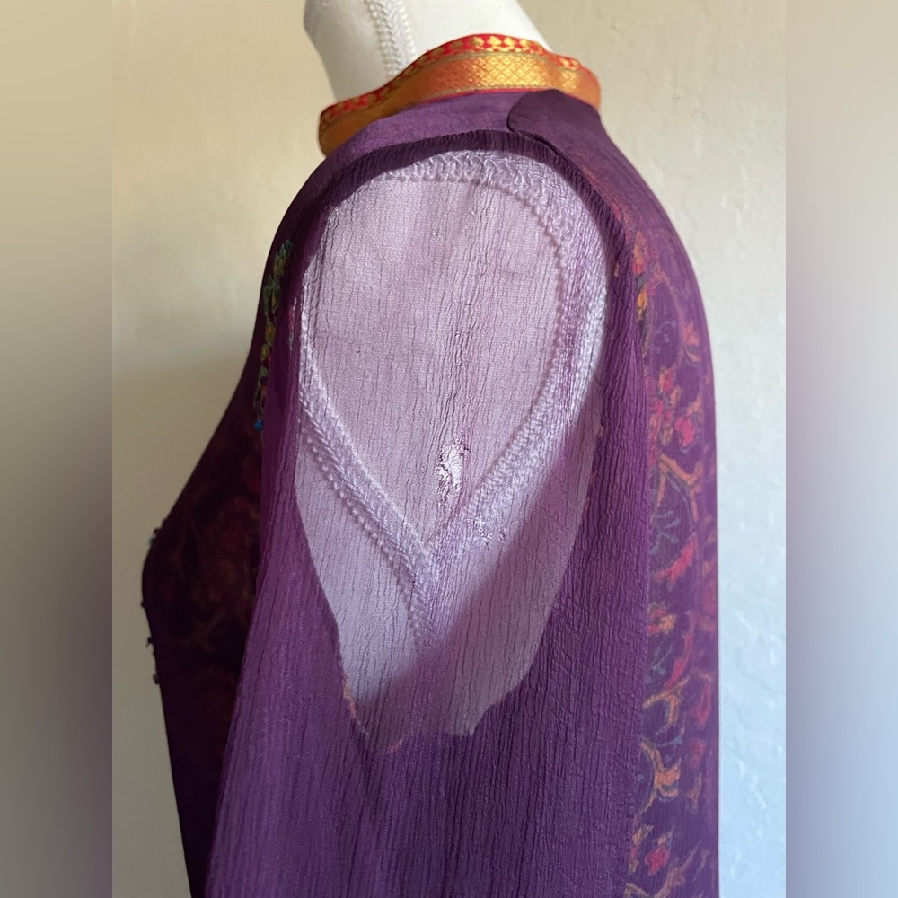 Silk Indian tunic - Picture 13 of 14